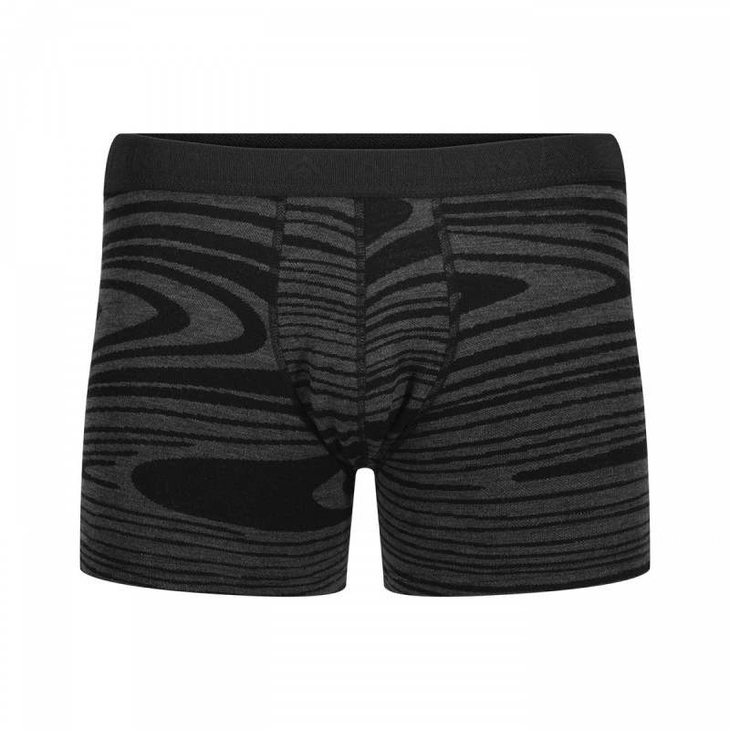 Термотрусы муж. Aclima WarmWool 200 Boxer M's Black Motion M