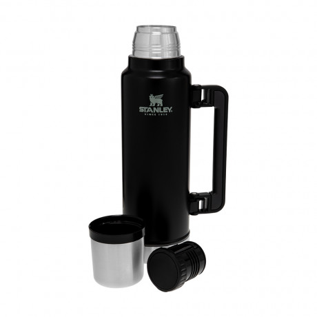 Термос Stanley Legendary Classic Vacuum Bottle 1.4 л Matte Black Термос Stanley Legendary Classic Vacuum Bottle 1.4 л Matte Black