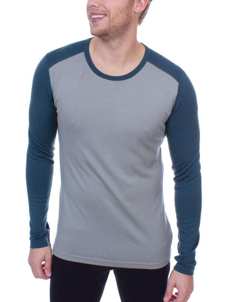 Термокофта муж. Icebreaker 260 Tech Long Sleeve Crewe Men Drift/Harmony L