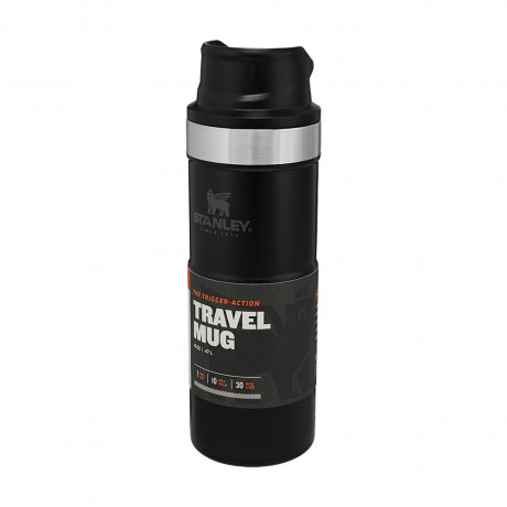 Термокружка Stanley Classic Trigger-Action Travel Mug 0.47 л Matte Black Термокружка Stanley Classic Trigger-Action Travel Mug 0.47 л Matte Black