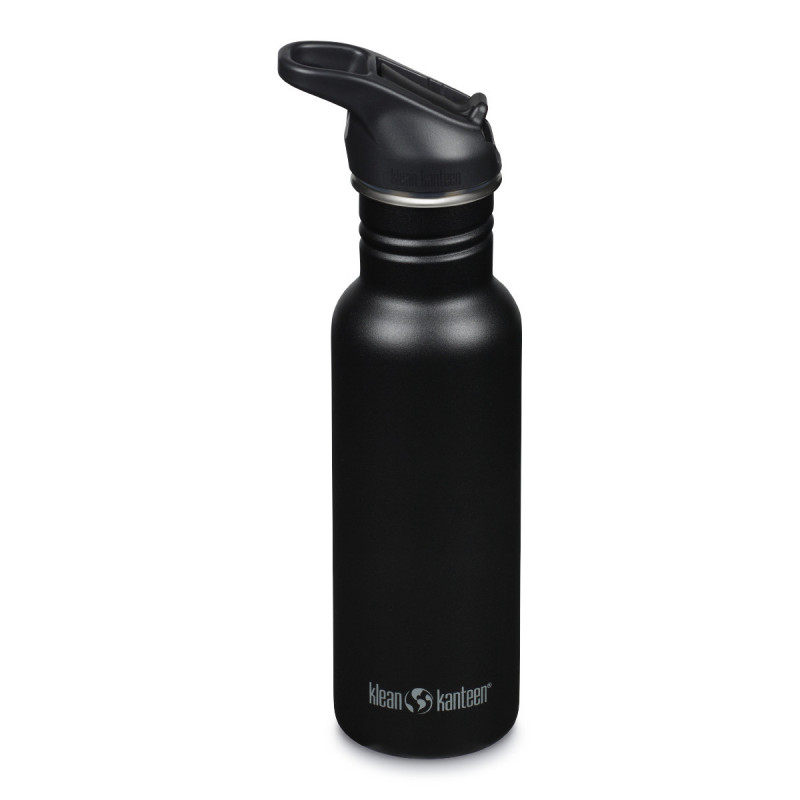 Спортивная бутылка для воды Klean Kanteen Classic Flip Sport 532 мл Black