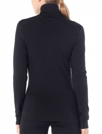 Термокофта жен. Icebreaker 260 Tech Long Sleeve Half Zip Women Black XS Термокофта жен. Icebreaker 260 Tech Long Sleeve Half Zip Women Black XS