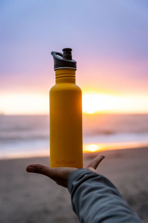 Спортивная бутылка для воды Klean Kanteen Classic 800 мл Old Gold