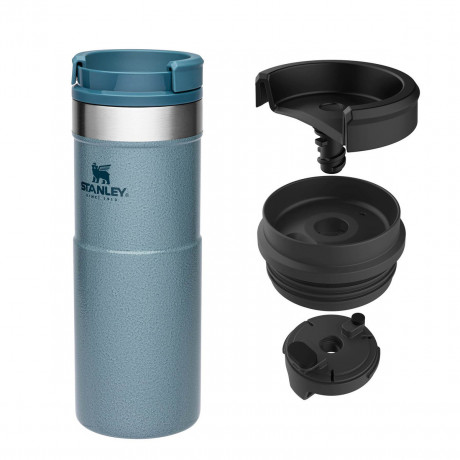 Термокружка Stanley Classic NeverLeak Travel Mug 0.47 л Hammertone Ice Термокружка Stanley Classic NeverLeak Travel Mug 0.47 л Hammertone Ice