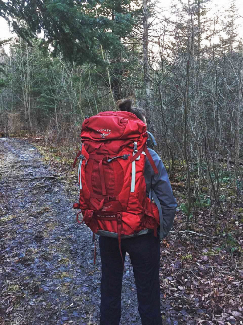 Рюкзак Osprey Ariel AG 55 M 55 л Picante Red