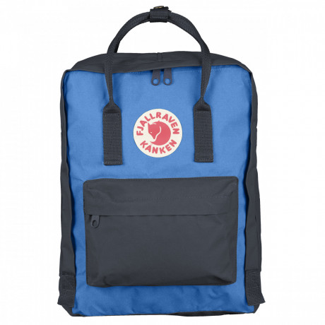 Рюкзак Fjallraven Kanken 16 л Graphite/UN Blue Рюкзак Fjallraven Kanken 16 л Graphite/UN Blue