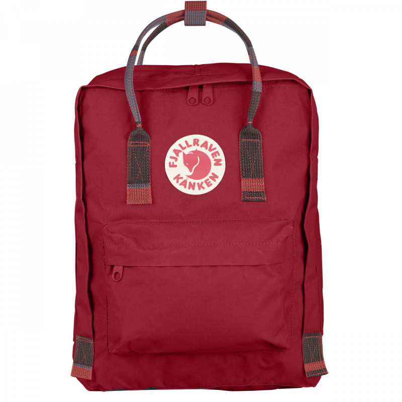 Рюкзак Fjallraven Kanken 16 л Deep Red/Random Blocked