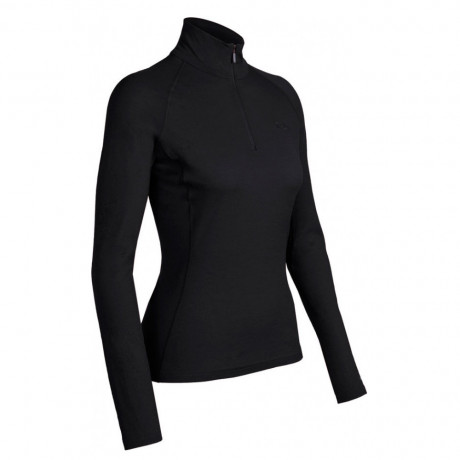 Термокофта жен. Icebreaker 200 Chakra Zip Women Black XS Термокофта жен. Icebreaker 200 Chakra Zip Women Black XS