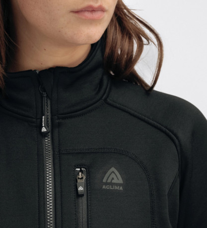 Кофта жен. Aclima WoolShell jacket W's Jet Black S Кофта жен. Aclima WoolShell jacket W's Jet Black S