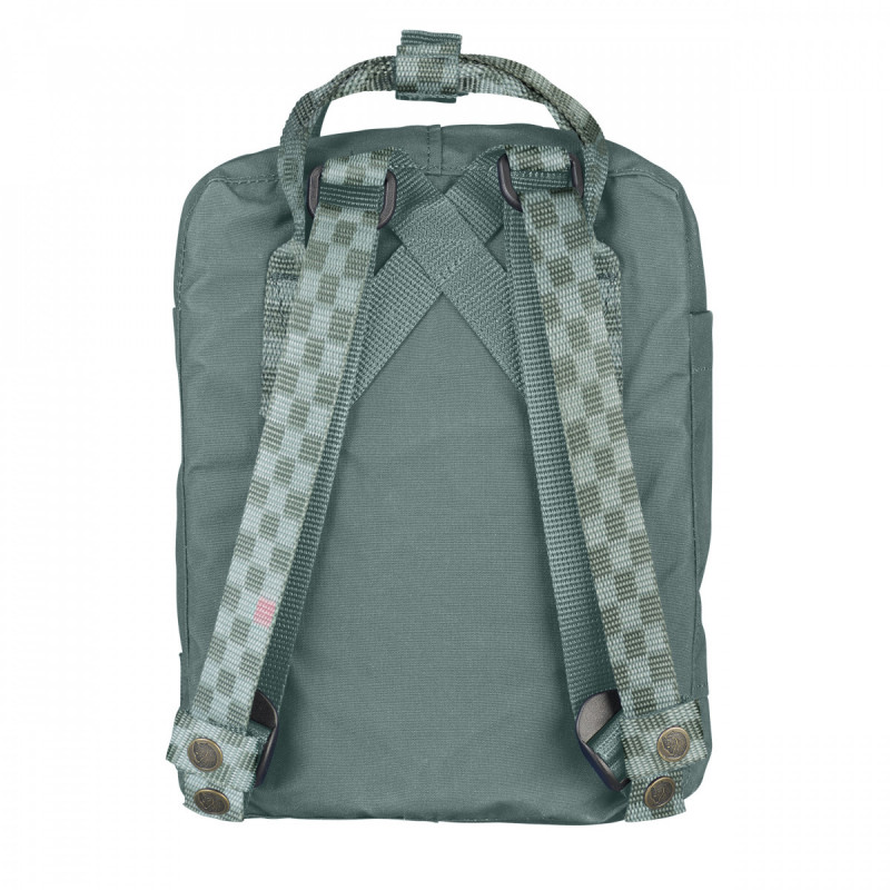 Рюкзак Fjallraven Kanken Mini 7 л Frost Green/Chess Pattern