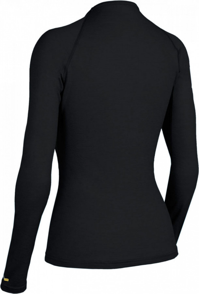 Термокофта жен. Icebreaker 150 Atlas Long Sleeve Women Black XS