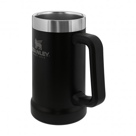 Термокружка для пива Stanley Adventure Beer Stein 700 мл Matte Black Термокружка для пива Stanley Adventure Beer Stein 700 мл Matte Black