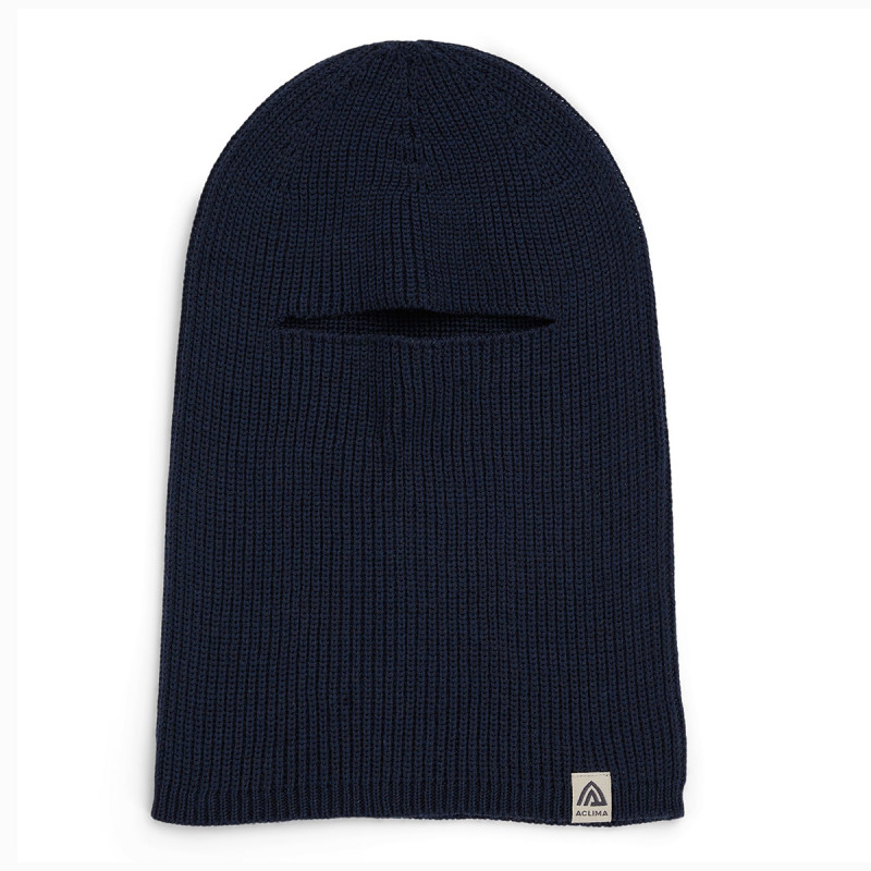 Балаклава-шапка Aclima Flat Knit Balaclava Hat Navy Blazer OneSize