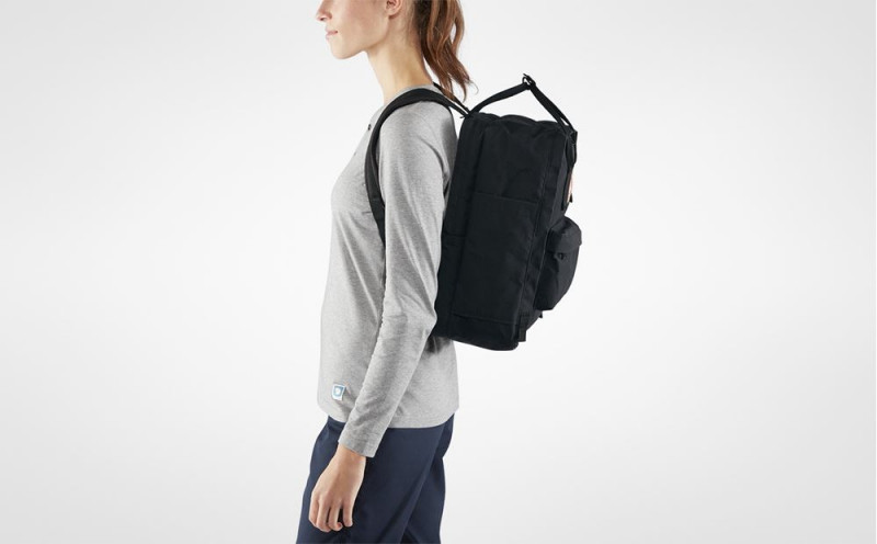 Рюкзак Fjallraven Kanken Laptop 15&quot; 18 л Black