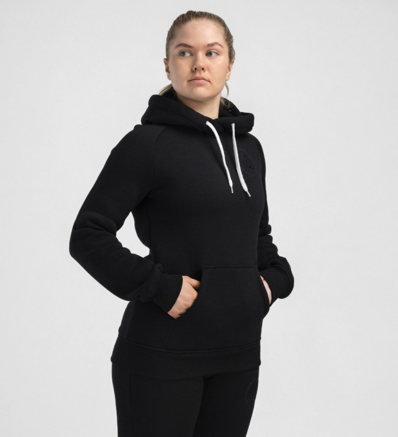 Кофта жен. Aclima FleeceWool 250 V2 Hoodie W's Jet Black L