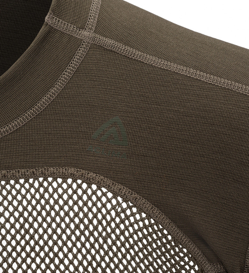 Термокофта муж. Aclima WoolNet 120 Crew Neck M's Tarmac XL