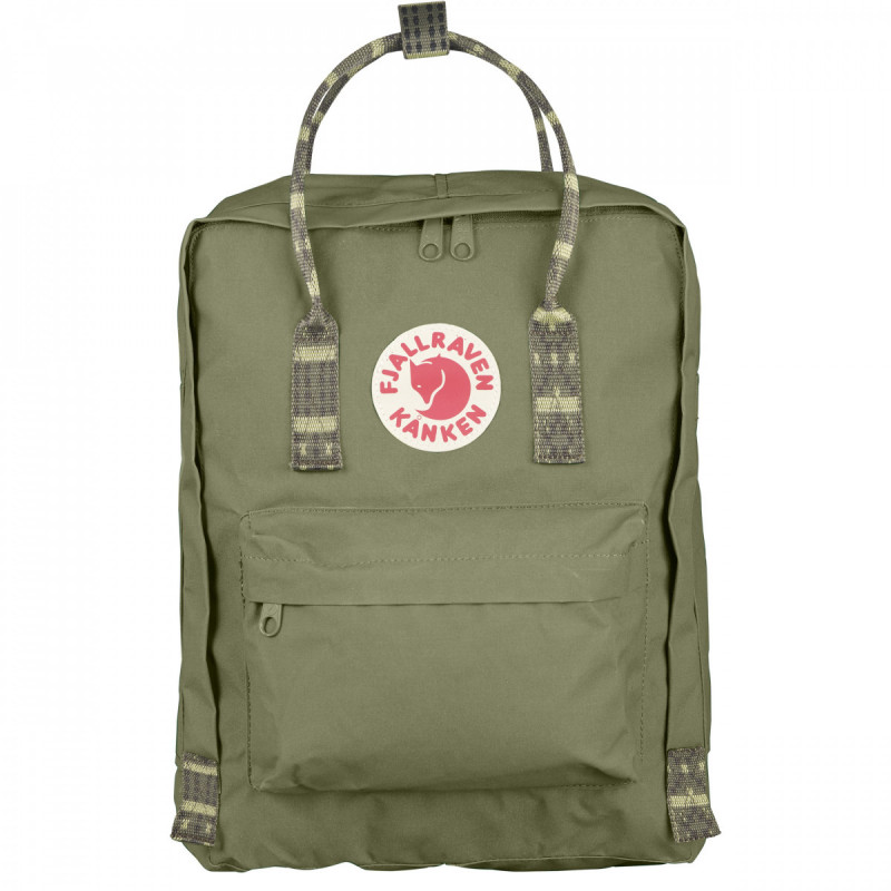 Рюкзак Fjallraven Kanken 16 л Green/Folk Pattern