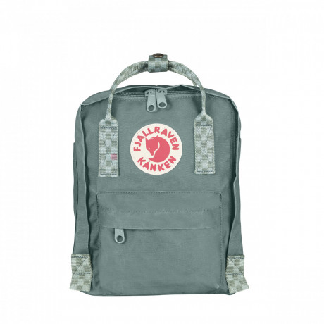 Рюкзак Fjallraven Kanken Mini 7 л Frost Green/Chess Pattern Рюкзак Fjallraven Kanken Mini 7 л Frost Green/Chess Pattern