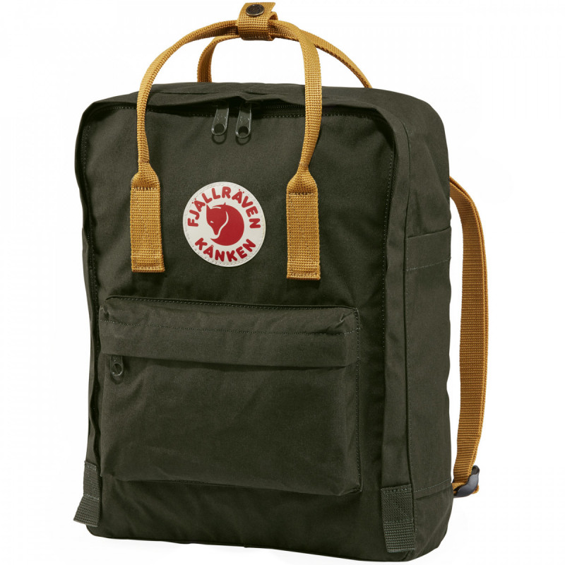 Рюкзак Fjallraven Kanken 16 л Deep Forest/Acorn