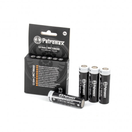 Набор аккумуляторов для лампы Petromax LM500 18650 Li-Ion 3450 mAh 4 шт