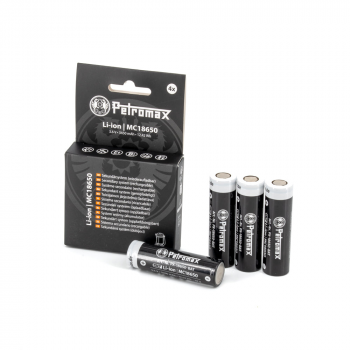 Набор аккумуляторов для лампы Petromax LM500 18650 Li-Ion 3450 mAh 4 шт