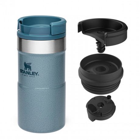 Термокружка Stanley Classic NeverLeak Travel Mug 0.25 л Hammertone Ice Термокружка Stanley Classic NeverLeak Travel Mug 0.25 л Hammertone Ice