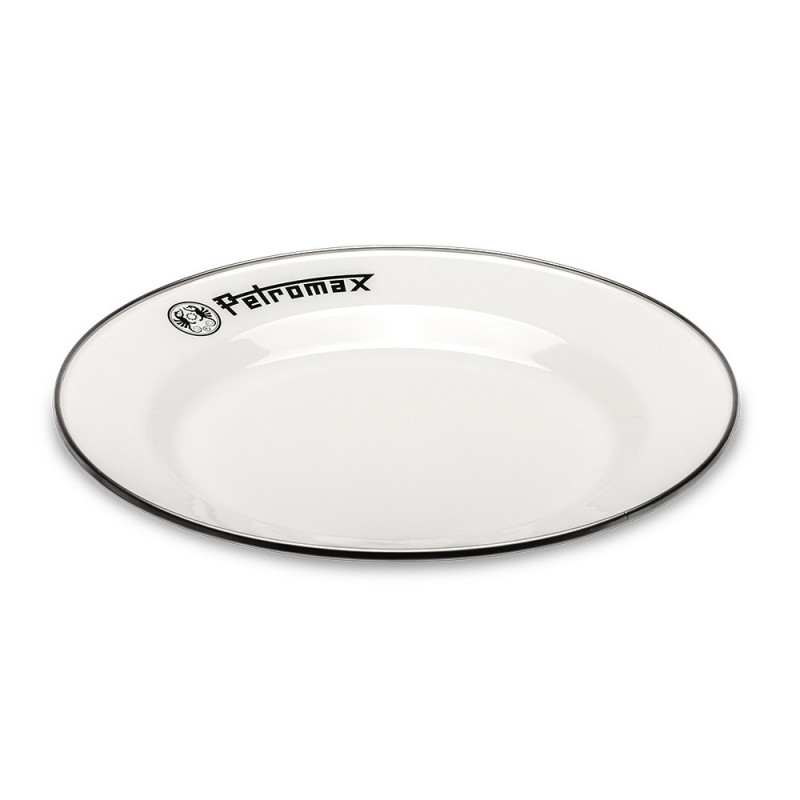 Набор тарелок эмалированных Petromax Enamel Plates 26 см Белый (2 шт)