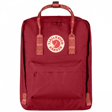 Рюкзак Fjallraven Kanken 16 л Deep Red/Folk Pattern