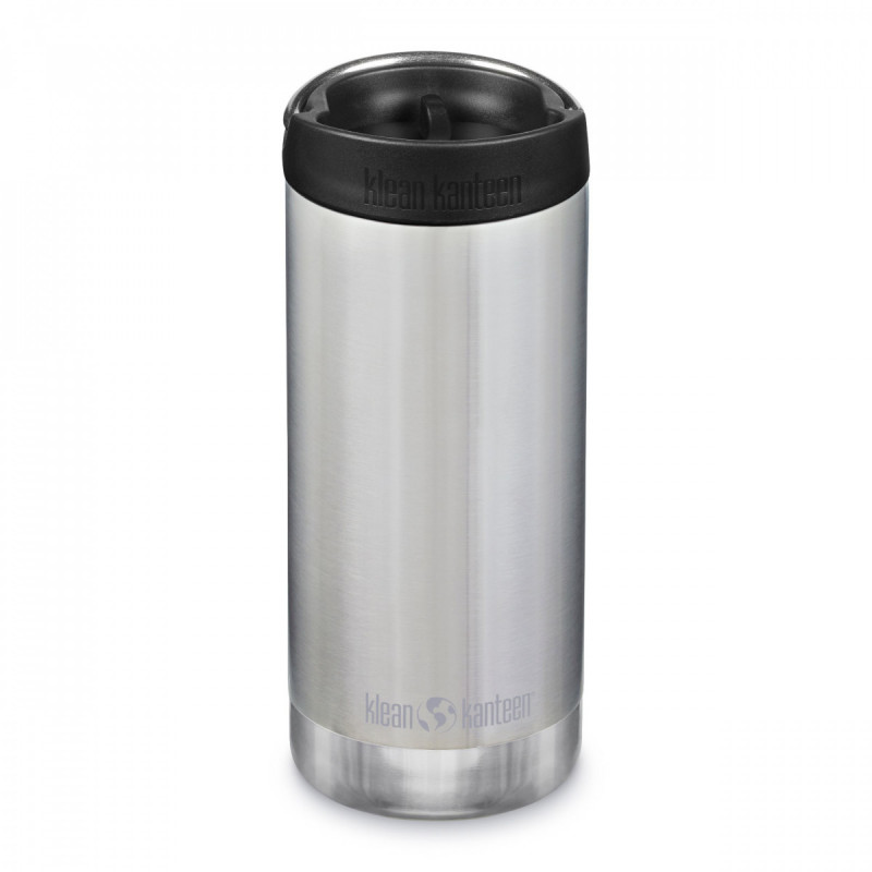 Термокружка Klean Kanteen TKWide Cafe Cap 355 мл Brushed Stainless