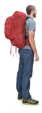 Рюкзак-сумка Osprey Farpoint M/L 55 л Jasper Red Рюкзак-сумка Osprey Farpoint M/L 55 л Jasper Red