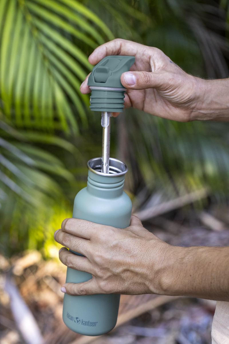 Спортивная бутылка для воды Klean Kanteen Classic Flip Sport 800 мл Sea Spray