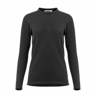 Термокофта жен. Aclima WoolTerry 220 Crew Neck Jet Black L