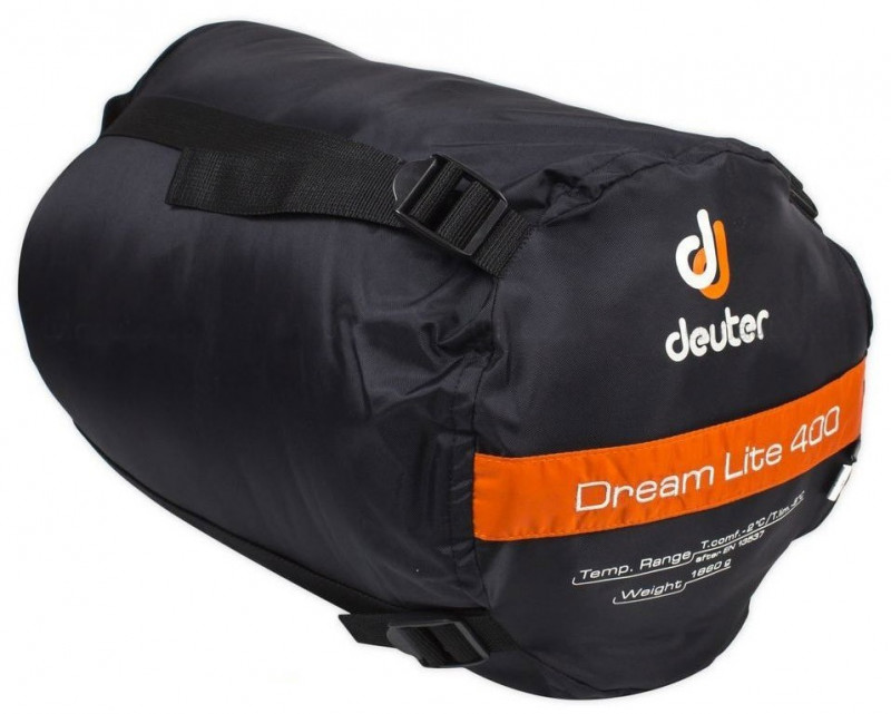 Спальный мешок Deuter Dream Lite 350 L Fire/Midnight −5 °C Правый