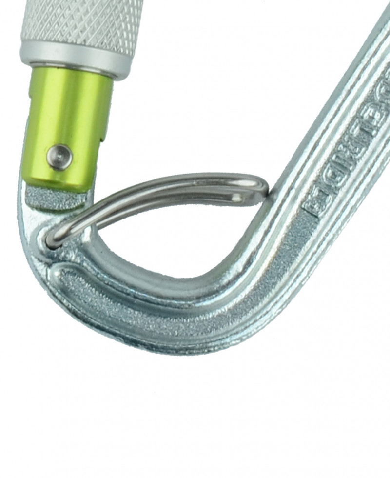 Карабин Edelrid HMS Bruce Steel Screw FG II Silver