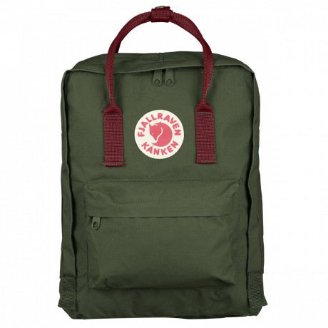 Рюкзак Fjallraven Kanken 16 л Forest Green/Ox Red