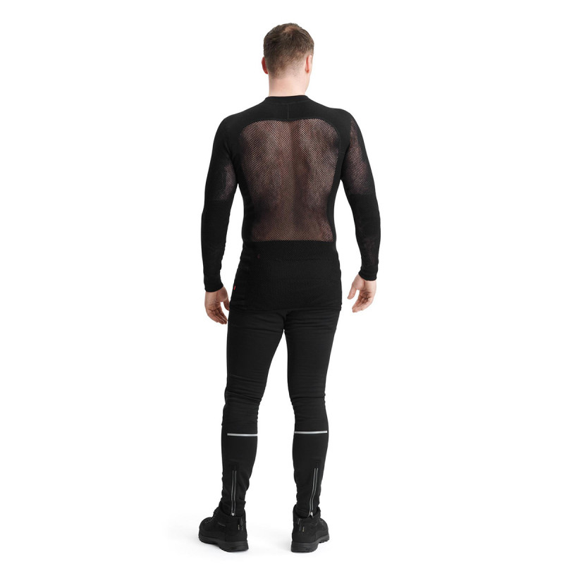 Термокофта муж. Aclima WoolNet 120 Crew Neck M's Jet Black XS