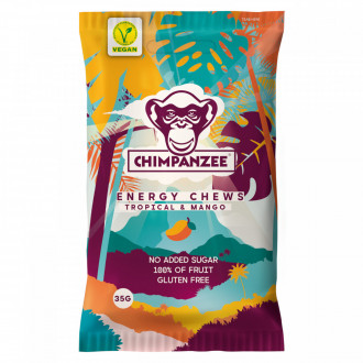 Энергетические желейные конфеты Chimpanzee Energy Chews Tropical 30 г