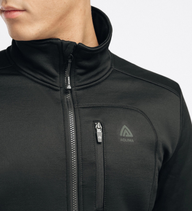 Кофта муж. Aclima WoolShell jacket M's Jet Black L