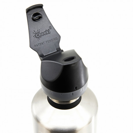 Спортивная бутылка для воды Cheeki Single Wall Active Bottle 1 л Silver Спортивная бутылка для воды Cheeki Single Wall Active Bottle 1 л Silver