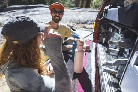 Спортивная бутылка для воды Klean Kanteen Classic Flip Sport 800 мл Peach Parfait