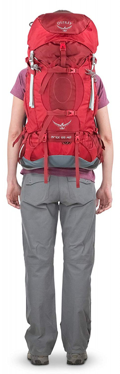 Рюкзак Osprey Ariel AG 55 M 55 л Picante Red