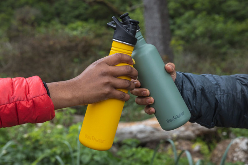 Спортивная бутылка для воды Klean Kanteen Classic 800 мл Old Gold