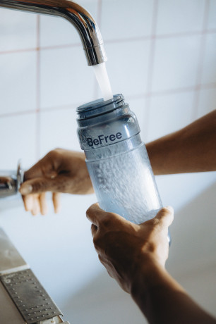 Бутылка-фильтр Katadyn BeFree AC Bottle 0.7 л Smoke