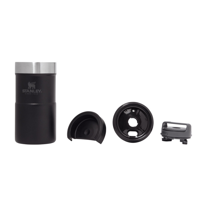 Термокружка Stanley Classic NeverLeak Travel Mug 0.25 л Matte Black
