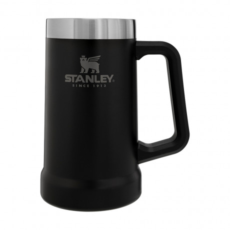 Термокружка для пива Stanley Adventure Beer Stein 700 мл Matte Black Термокружка для пива Stanley Adventure Beer Stein 700 мл Matte Black
