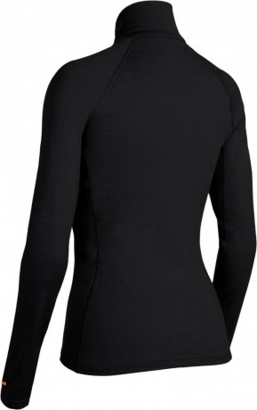 Термокофта жен. Icebreaker 200 Chakra Zip Women Black M