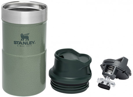 Термокружка Stanley Classic Trigger-Action Travel Mug 0.25 л Hammertone Green Термокружка Stanley Classic Trigger-Action Travel Mug 0.25 л Hammertone Green