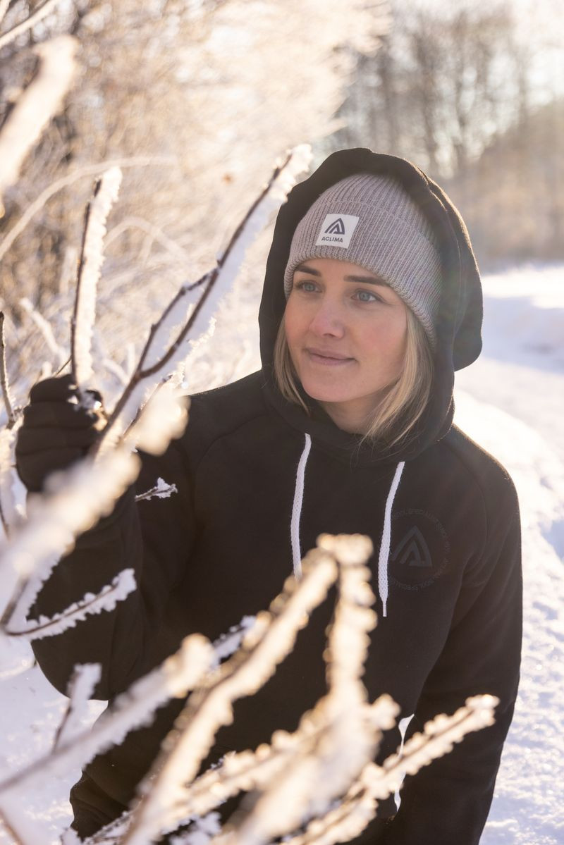 Кофта жен. Aclima FleeceWool 250 V2 Hoodie W's Jet Black XS