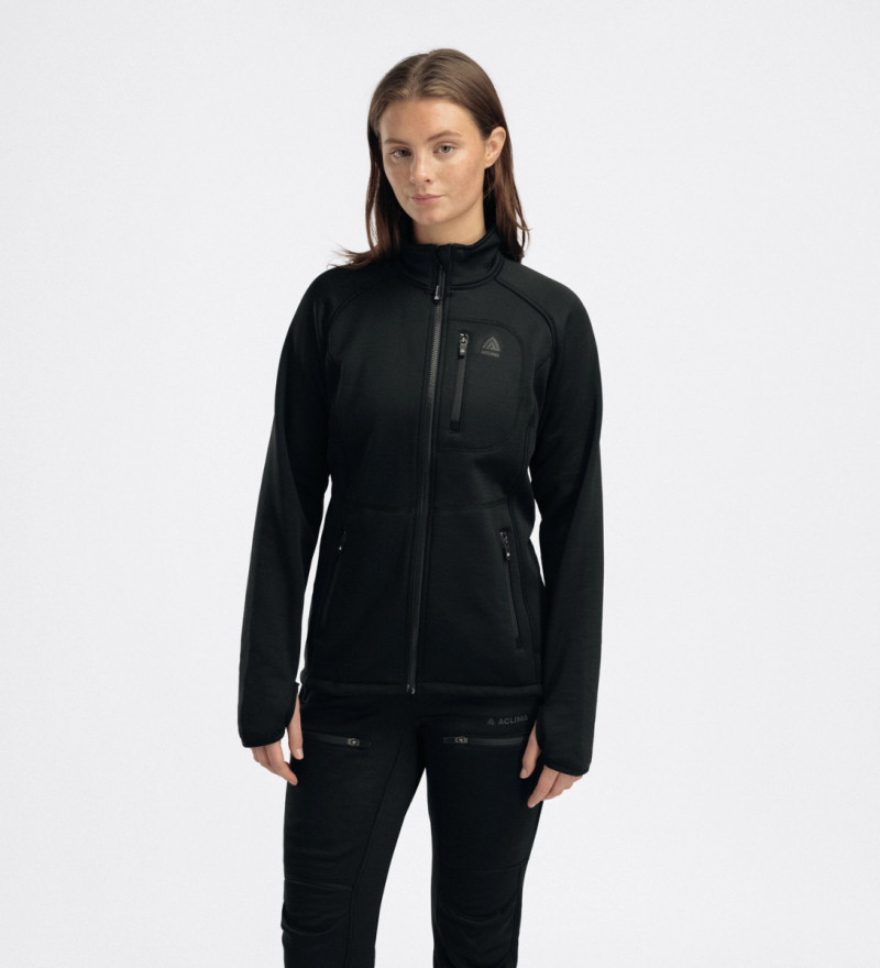 Кофта жен. Aclima WoolShell jacket W's Jet Black L