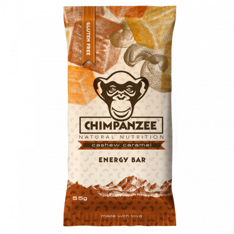 Батончик злаковый Chimpanzee Energy Bar Cashew Caramel